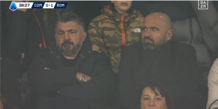 九游官网-罗体：加图索现场观战科莫vs罗马，考察罗马球员的表现